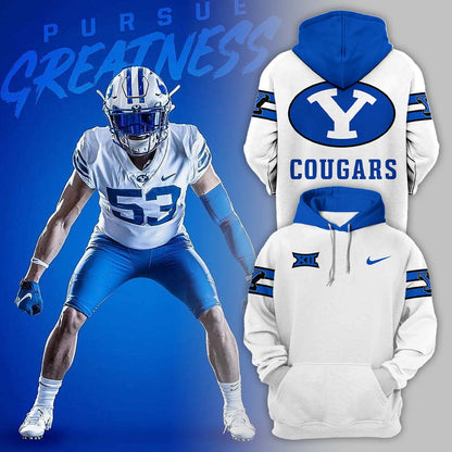 BYU Football White 1996 Throwback Limited Hoodie-MPU07032406