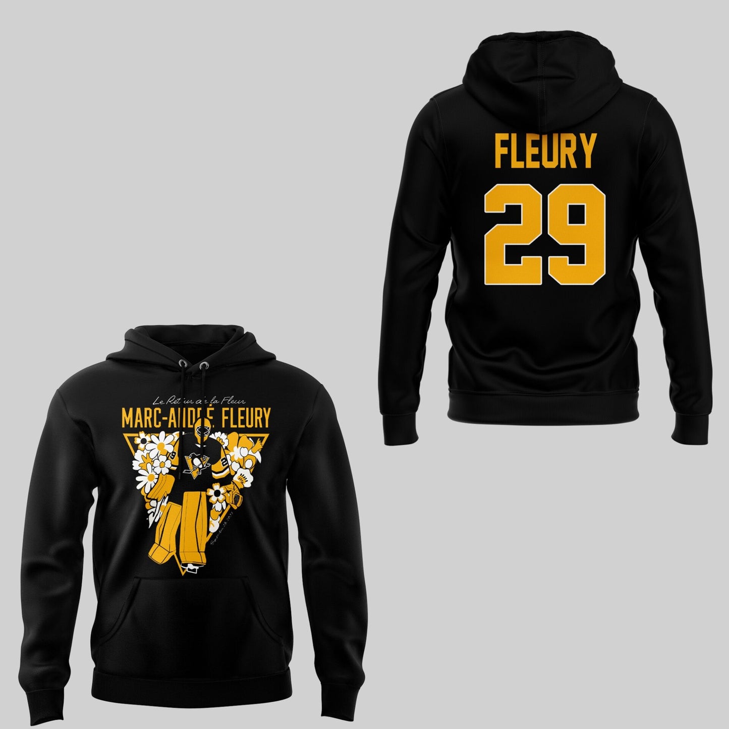 Limited Edition Pittsburgh Hockey Fleury Exclusive Hoodie-ND09282501