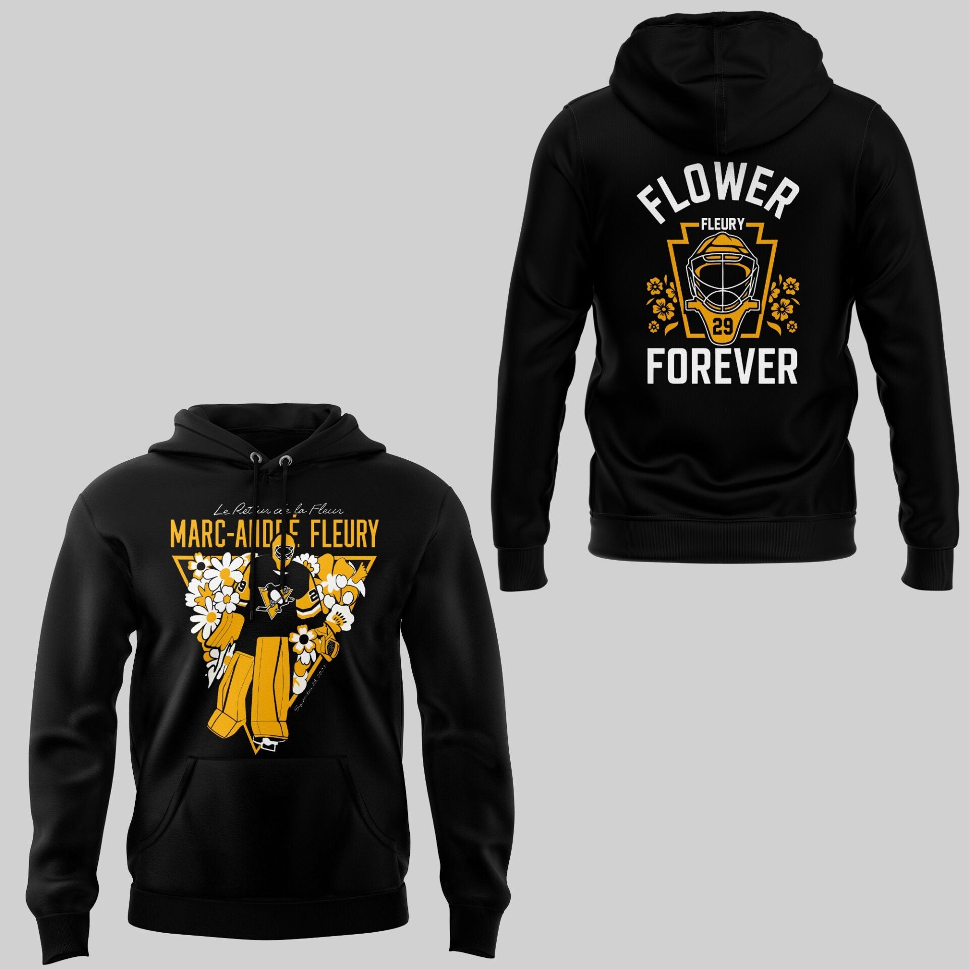 Limited Edition Pittsburgh Hockey Fleury Exclusive Hoodie-ND09282505