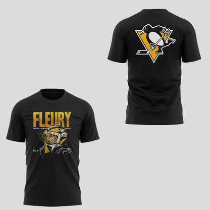 Limited Edition Pittsburgh Hockey Fleury Exclusive TShirt-ND09282510