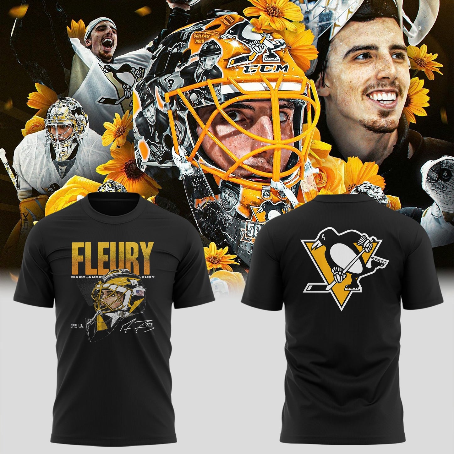 Limited Edition Pittsburgh Hockey Fleury Exclusive TShirt-ND09282510