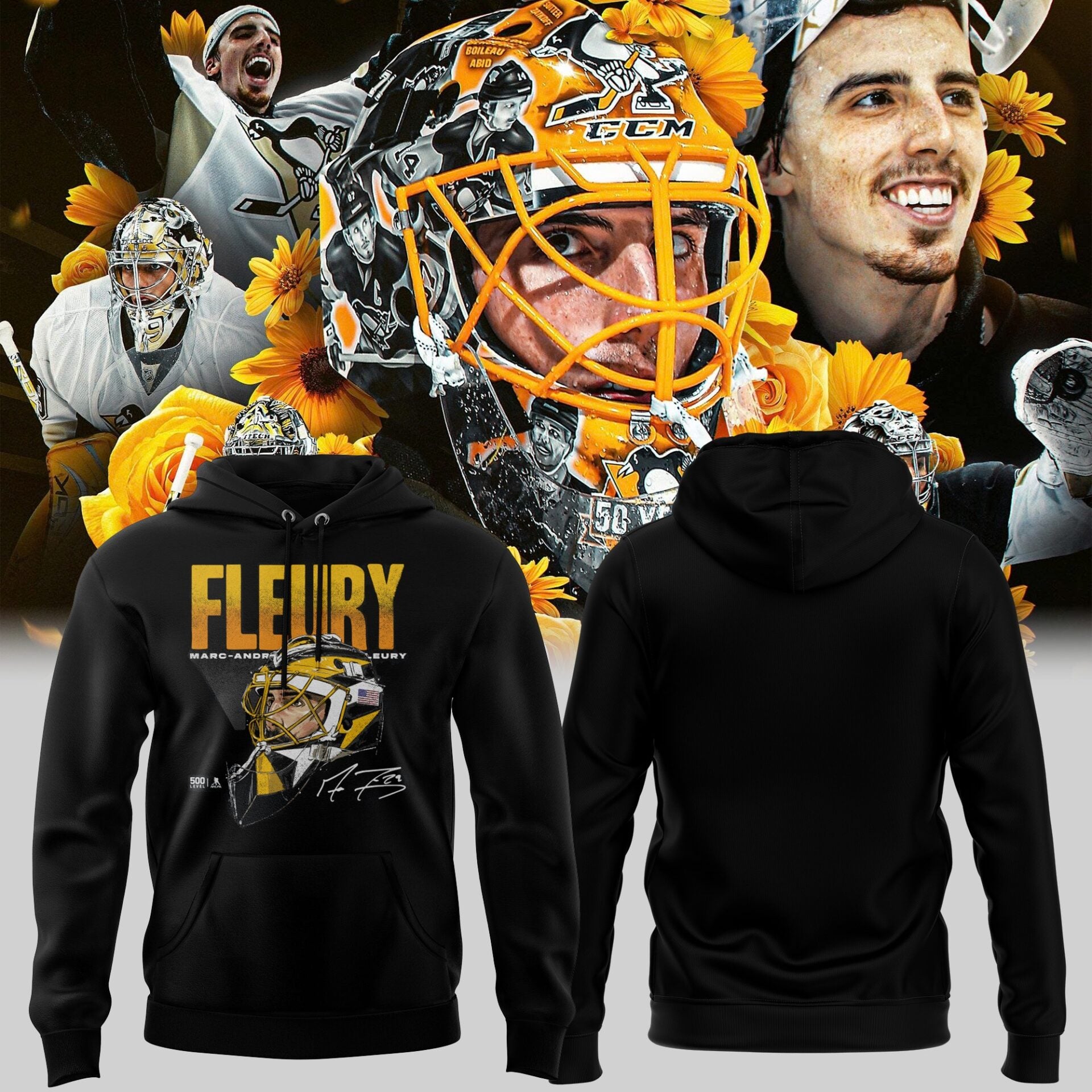 Limited Edition Pittsburgh Hockey Fleury Exclusive Hoodie-ND09282513