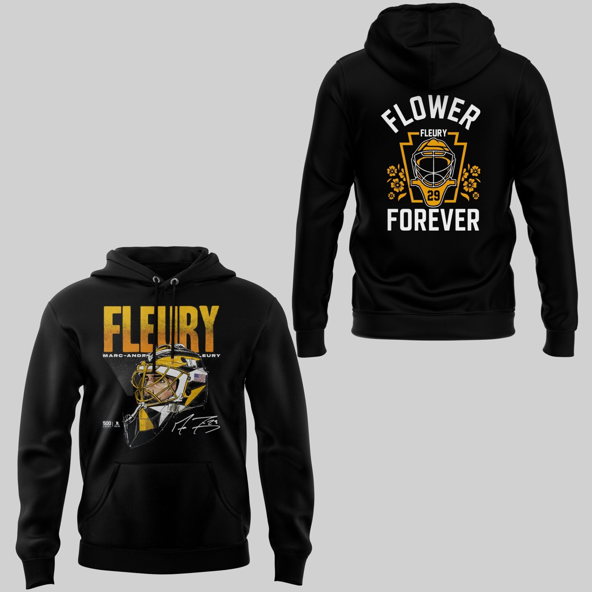 Limited Edition Pittsburgh Hockey Fleury Exclusive Hoodie-ND09282514