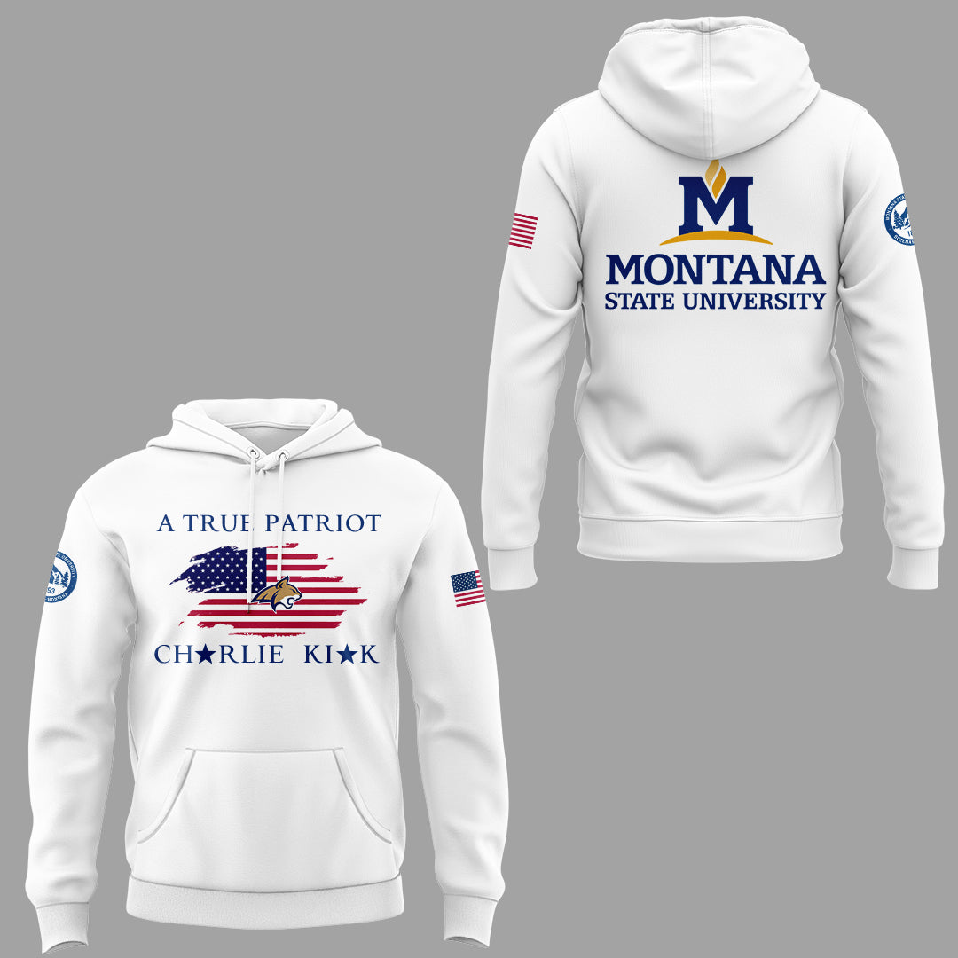 Limited Edition Montana State x Turning Point USA 2025 Hoodie