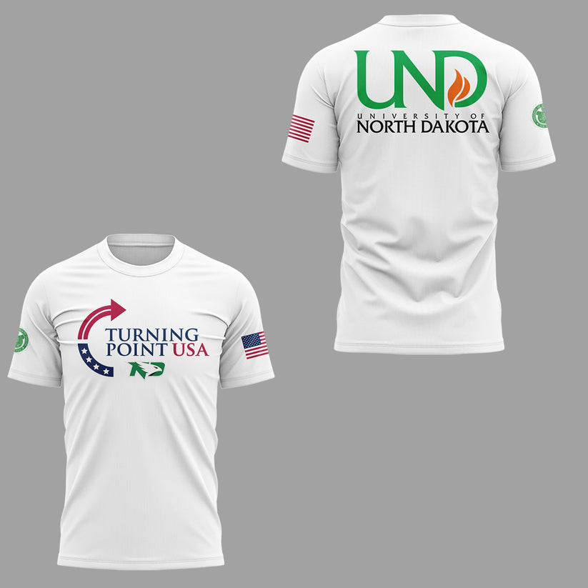 Limited Edition North Dakota x Turning Point USA 2025 TShirt