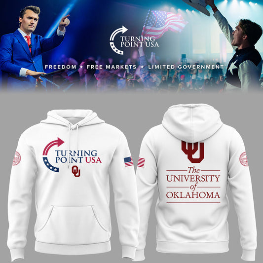 Limited Edition Oklahoma x Turning Point USA 2025 Hoodie