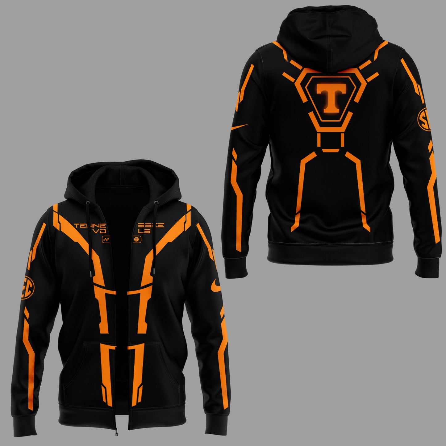 Limited Edition Tennessee x Dark Mode 2025 Zip Hoodie