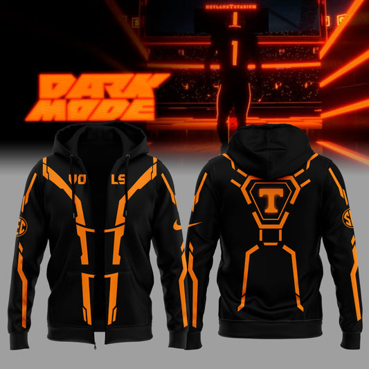 Limited Edition Tennessee x Dark Mode 2025 Zip Hoodie