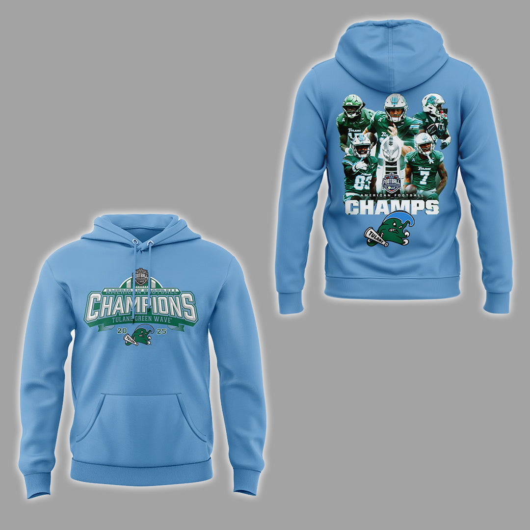 THE TULANE ARE YOUR 2025 AMERICAN FOOTBALL CHAMPIONS🌊🏆