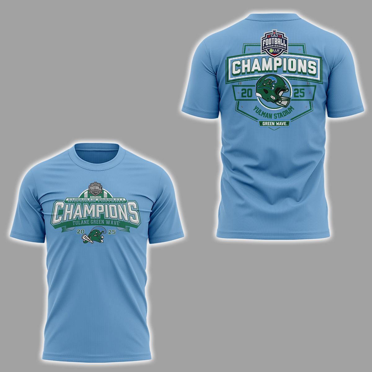 THE TULANE ARE YOUR 2025 AMERICAN FOOTBALL CHAMPIONS🌊🏆