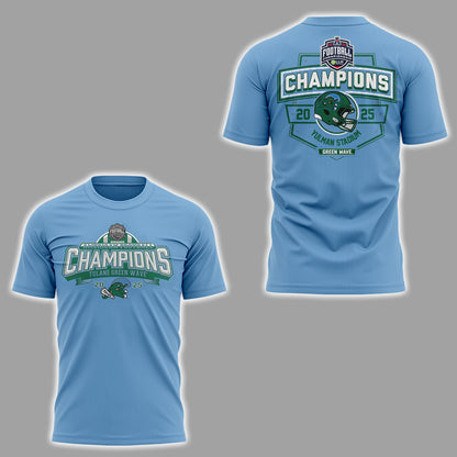 THE TULANE ARE YOUR 2025 AMERICAN FOOTBALL CHAMPIONS🌊🏆