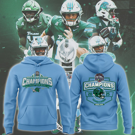 THE TULANE ARE YOUR 2025 AMERICAN FOOTBALL CHAMPIONS🌊🏆
