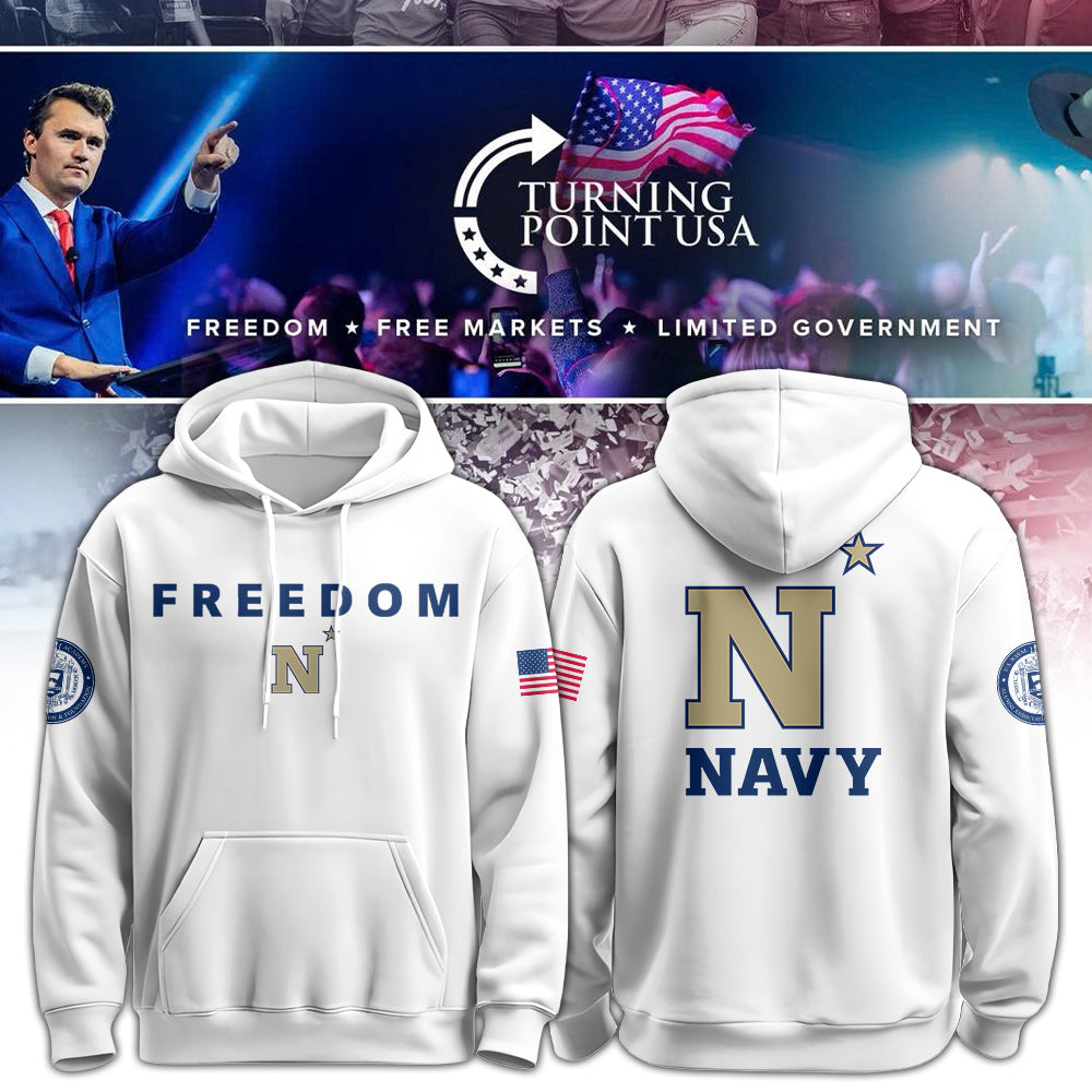 Navy Campus Freedom Hoodie