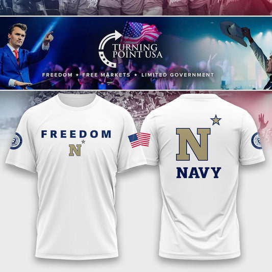 Navy Campus Freedom Tshirt