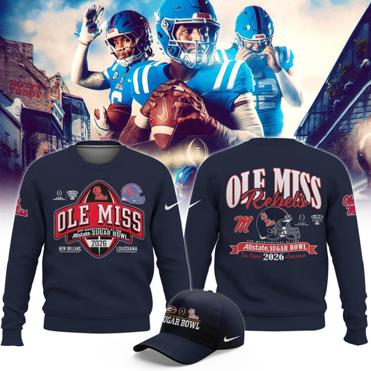 Ole Miss Rebels 2026 AllState Sugar Bowl Champions Limited Sweatshirt