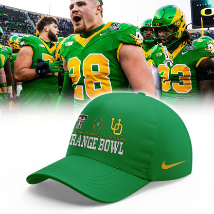 Oregon Ducks 2026 Orange Bowl Champions Limited Hoodie