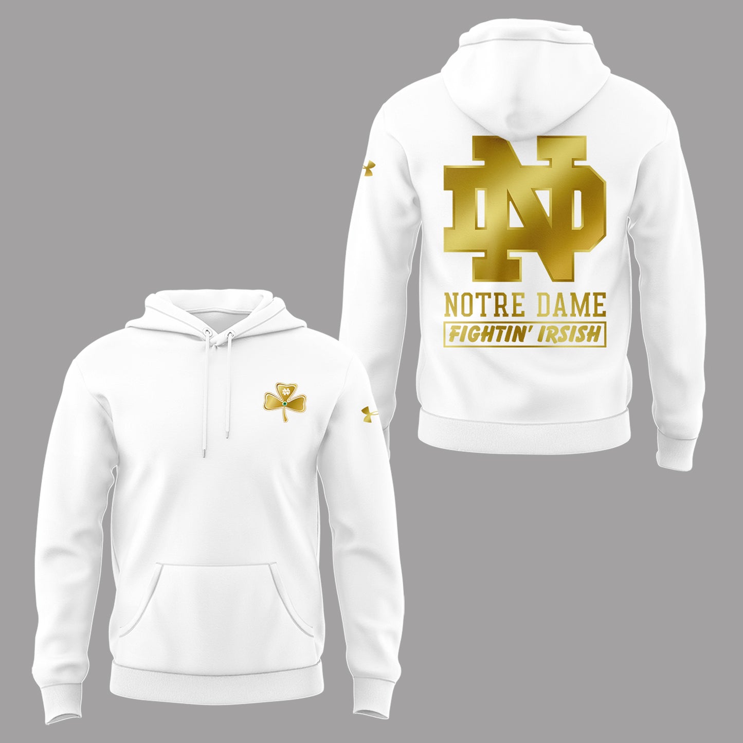 Limited Edition Irish Football “HERE COME THE IRISH ☘️” Hoodie