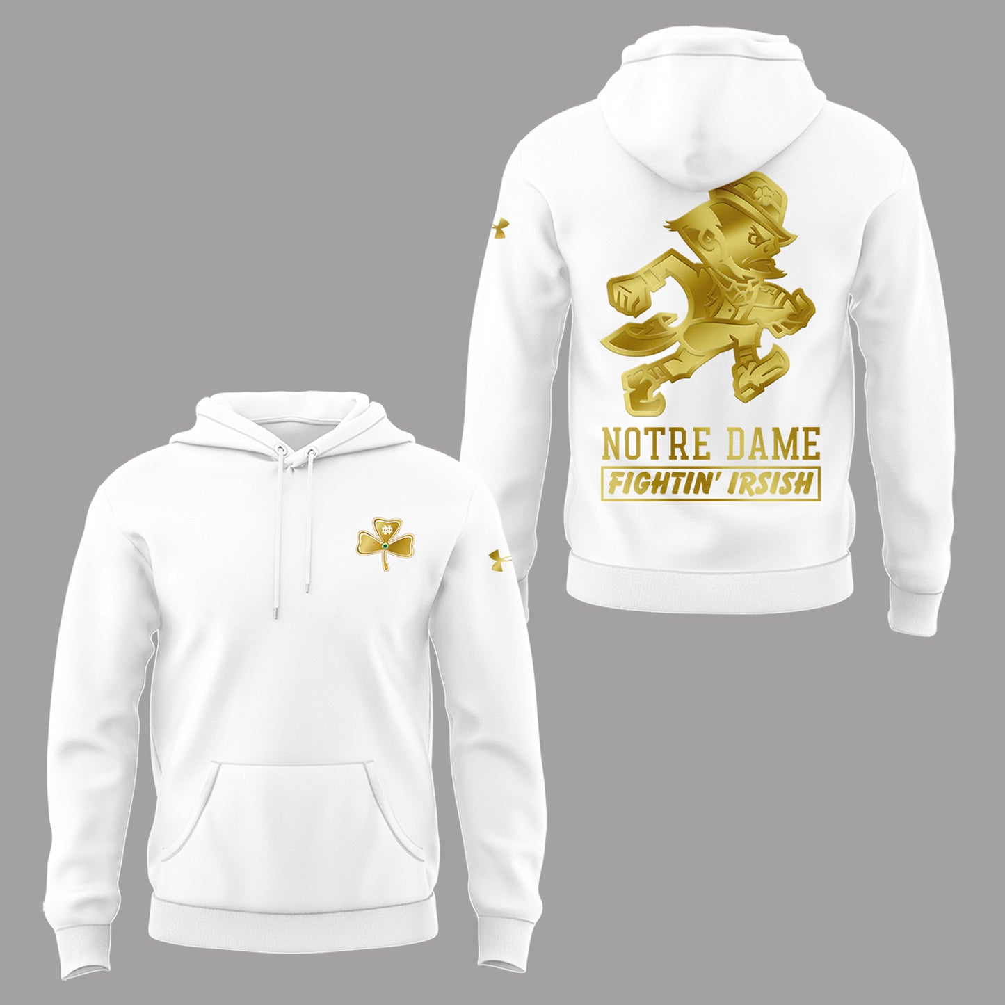 Limited Edition Irish Football “HERE COME THE IRISH ☘️” Hoodie