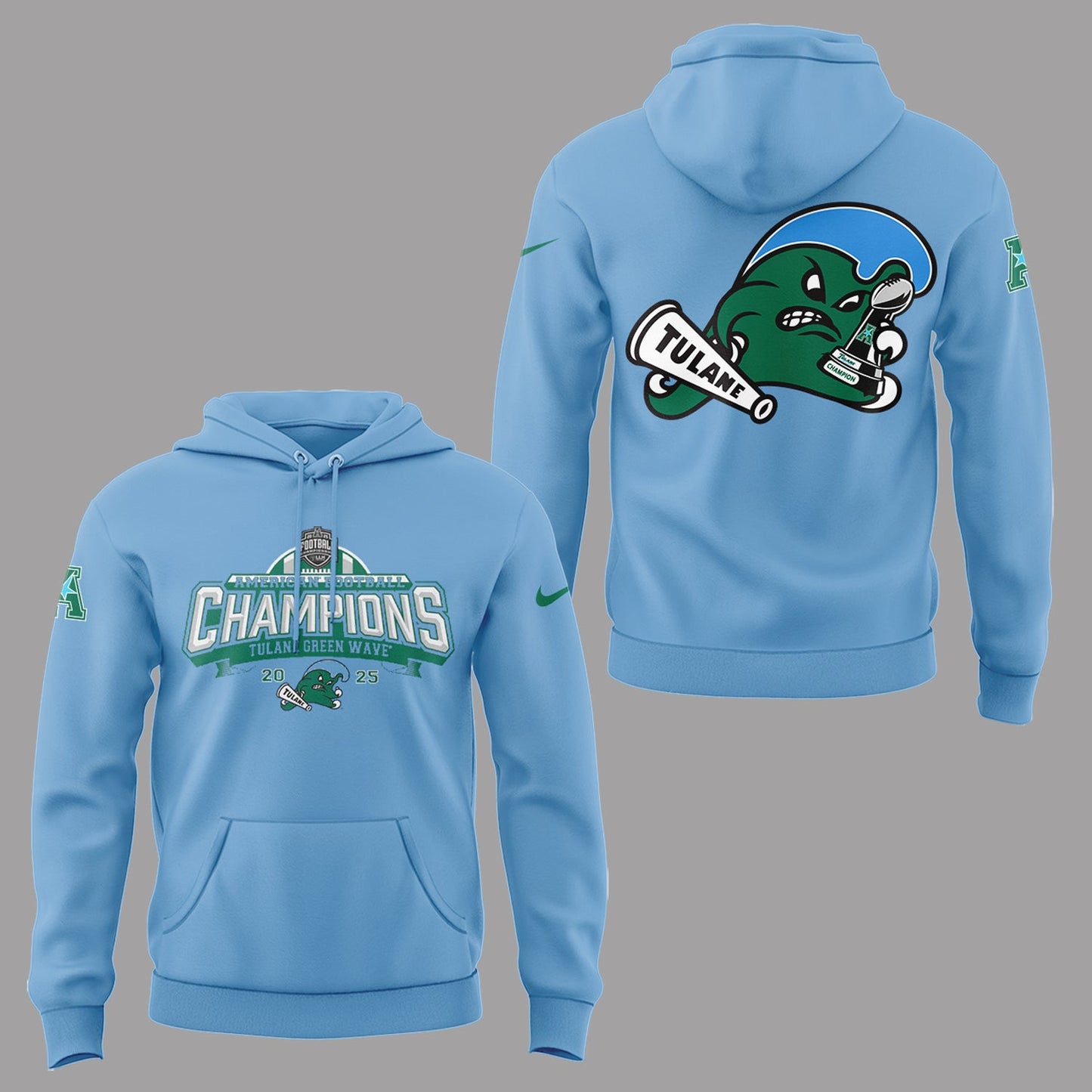 THE TULANE ARE YOUR 2025 AMERICAN FOOTBALL CHAMPIONS🌊🏆