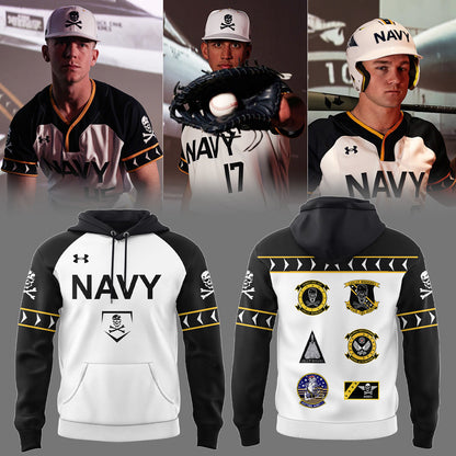 Navy Midshipmen Baseball 2025 Limited “Jolly Rogers” Hoodie