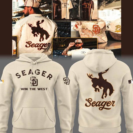 Limited Edition Padres Baseball x Seager Hoodie-PU25081106