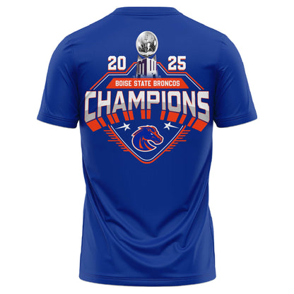 Boise State Broncos Champions T-shirt Ver 1