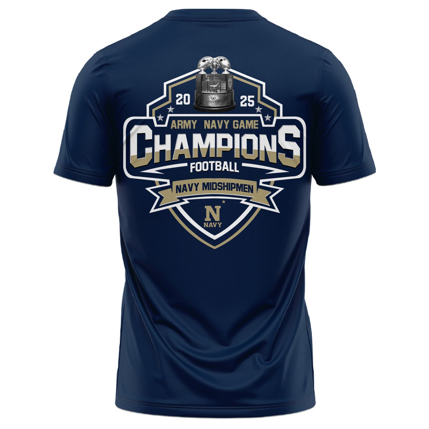 Navy Champions White T-shirt + Unisex Limited Style