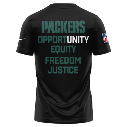 Green Bay Packers Inspire Change Limited Editions Tshirt 2025