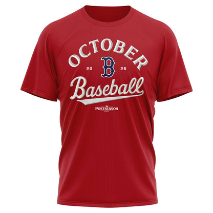 Special October Baseball Post Season 2025 Red Sox T-Shirt