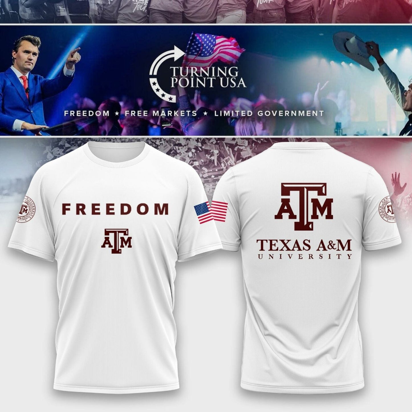 Texas A&M Campus Freedom T-Shirt