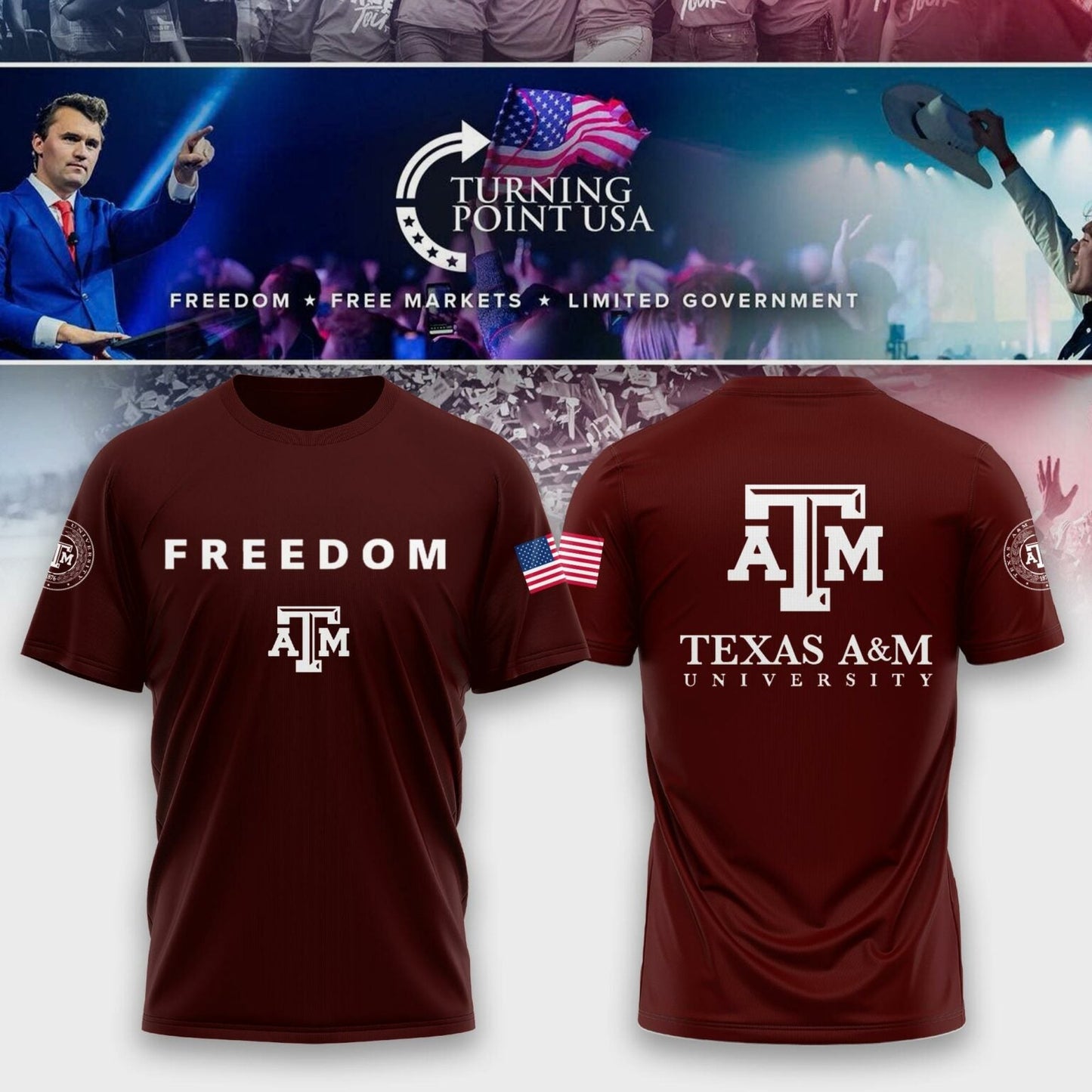 Texas A&M Campus Freedom T-Shirt