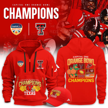 _Texas Tech 2026 Orange Bowl Champions Limited New Hoodie