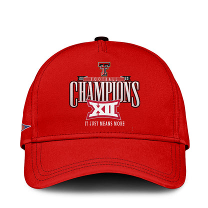 _TT Football 2025 Big 12 Conference Champs Tshirt V2