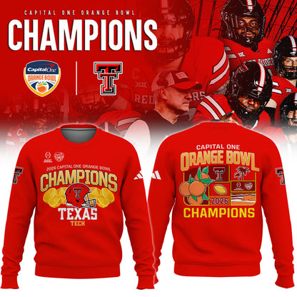 _Texas Tech 2026 Orange Bowl Champions Limited Sweatshirt