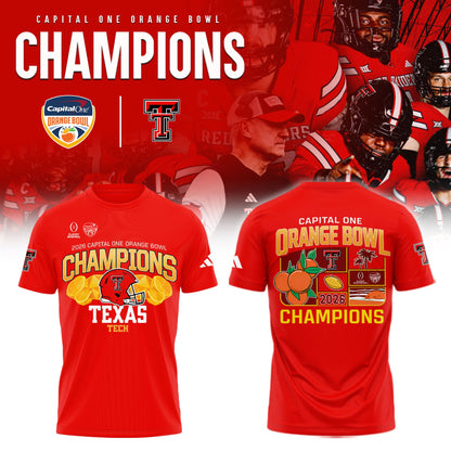 _Texas Tech 2026 Orange Bowl Champions Limited Shirt