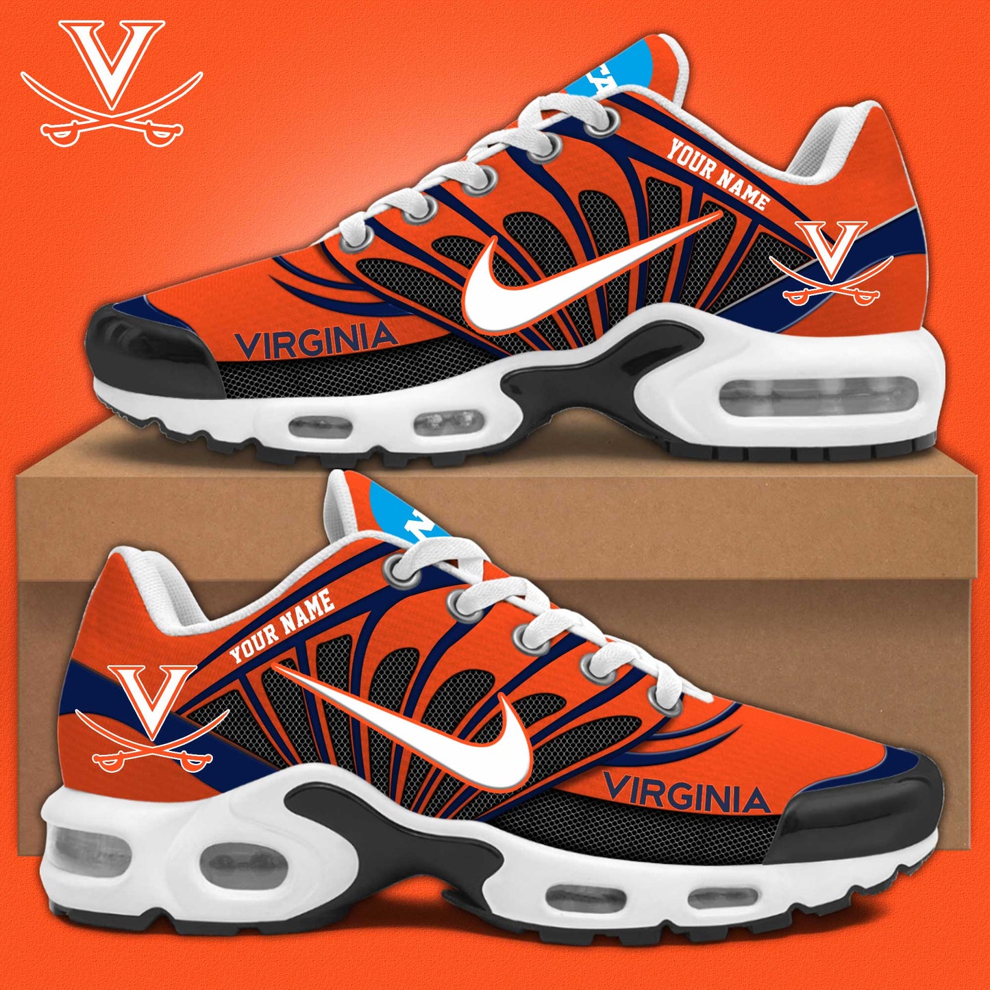 Virginia 2025 Air Max Plus Sneakers Limited Edition