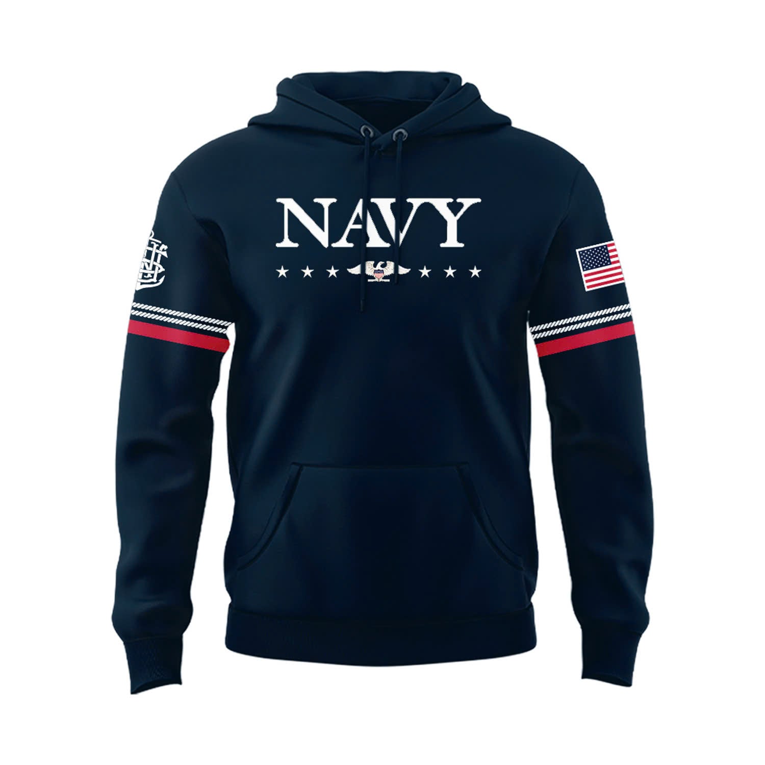 Navy Midshipmen 250th Anniversary Uniform Sideline Collection Replica Hoodie