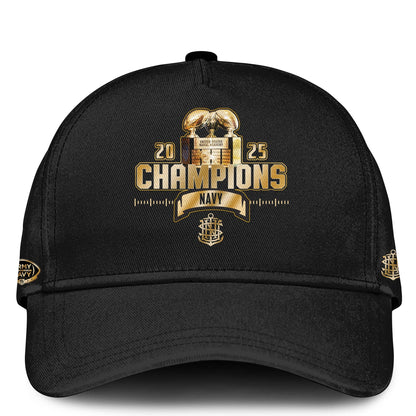 Navy Midshipmen Special Back to Back CIC trophy Champions 2025 Sweatshirt