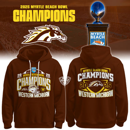 WM Football 2025 Myrtle Beach Bowl Champs Hoodie
