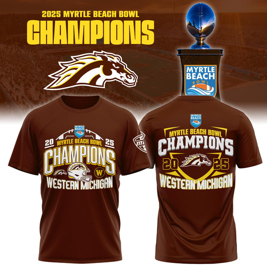 WM Football 2025 Myrtle Beach Bowl Champs Tshirt