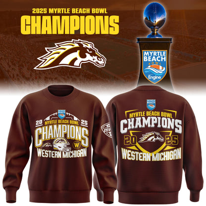 WM Football 2025 Myrtle Beach Bowl Champs Sweatshirt