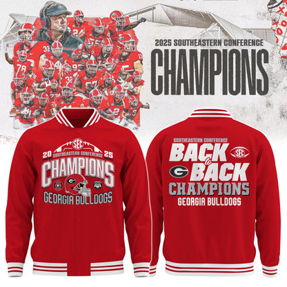 UGA 2025 SEC Football Conference Champions Bomber Limited Edition