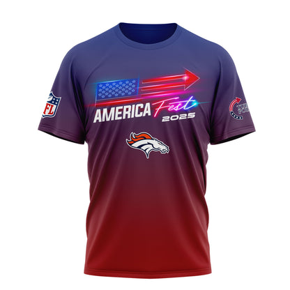Denver Broncos | Premium American Fest 2025 3D Shirt TD