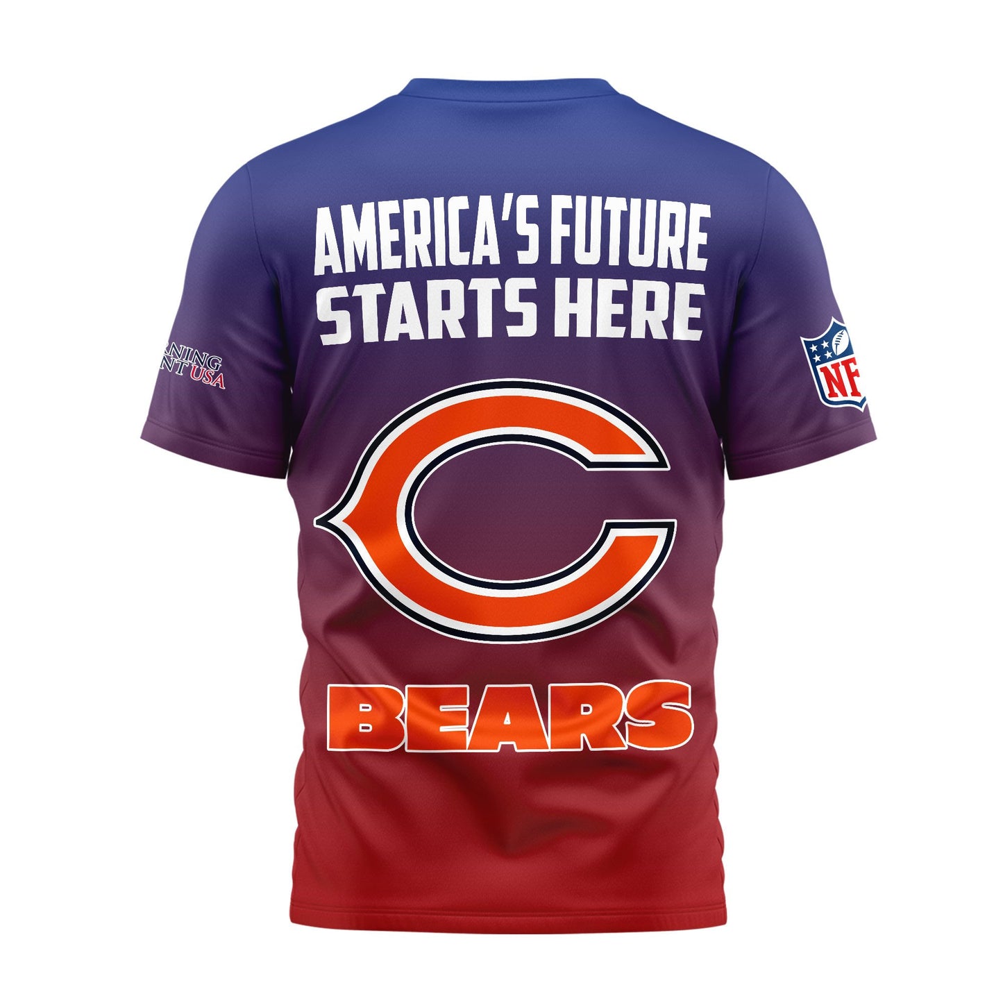 Chicago Bears | Premium American Fest 2025 3D Shirt TD