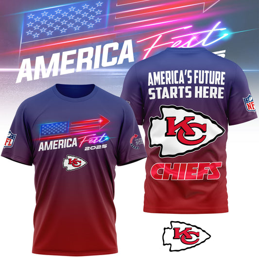 Kansas City Chiefs | Premium American Fest 2025 3D Shirt TD