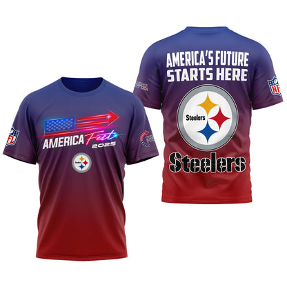 Pittsburgh Steelers | Premium American Fest 2025 3D Shirt TD