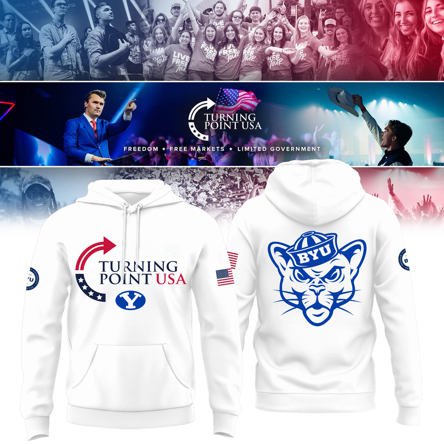 Limited Edition BYU Freedom Hoodie