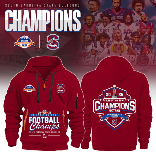 South Carolina State Champions Red KN09 Hoodie + Unisex Limited Style