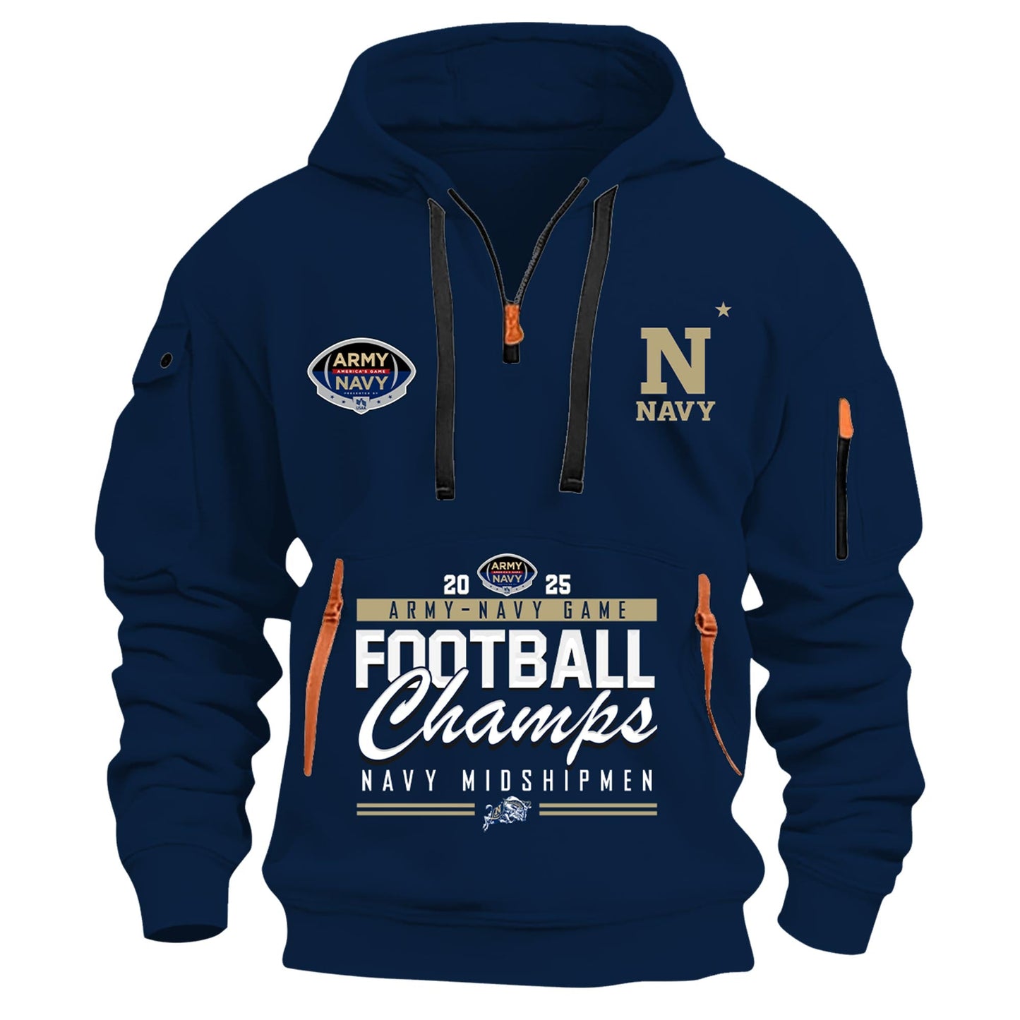 Navy Champions New Hoodie + Unisex Limited Style