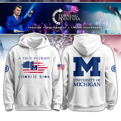 2025 Michigan x Turning Point USA Hoodie